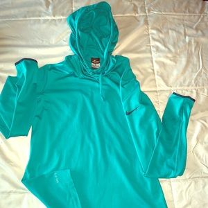 Nike Pro Dri-fit cowl neck hoodie